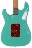 Suhr Select Classic S HSS Guitar, Roasted Flamed Neck, Seafoam Green, Rosewood