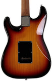 Suhr Select Classic S HSS Guitar, Roasted Flamed Neck, 3-Tone Burst, Black PG, Maple