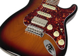 Suhr Select Classic S HSS Guitar, Roasted Flamed Neck, 3 Tone Burst, Maple