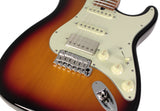 Suhr Select Classic S HSS Guitar, Roasted Flamed Neck, 3-Tone Burst, Maple