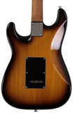 Suhr Select Classic S HSS Guitar, Roasted Flamed Neck, 2 Tone Burst, Rosewood