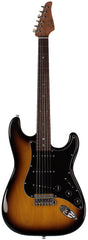 Suhr Select Classic S Guitar, Roasted Flamed Neck, Tobacco Burst, Rosewood