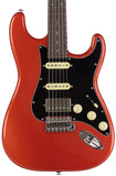 Suhr Select Classic S HSS Guitar, Roasted Flamed Neck, Orange Crush Metallic, Rosewood