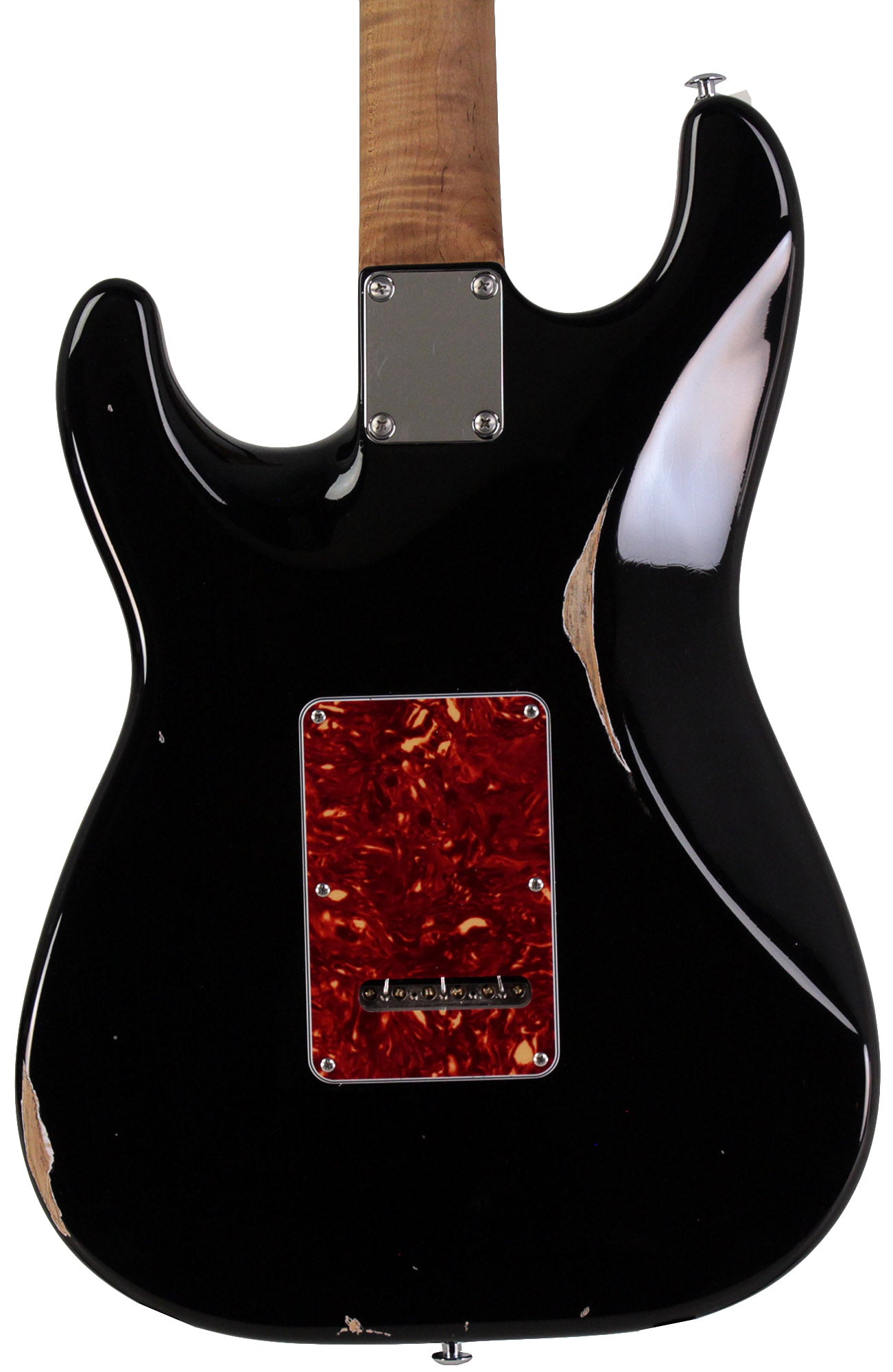 Suhr Select Classic S Antique HSS Guitar, Roasted Flamed Neck