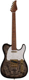 Suhr Classic T Deluxe Guitar, Limited Edition, Charcoal Burst