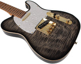 Suhr Classic T Deluxe Guitar, Limited Edition, Charcoal Burst