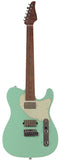 Suhr Classic T HH Roasted Select Guitar, Maple, Surf Green