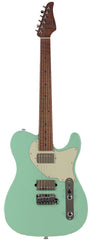 Suhr Classic T HH Roasted Select Guitar, Maple, Surf Green