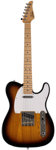 Suhr Classic T Guitar, Swamp Ash, 2 Tone Tobacco Burst