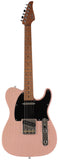 Suhr Limited Edition Classic T Paulownia, Trans Shell Pink, Hardshell Case