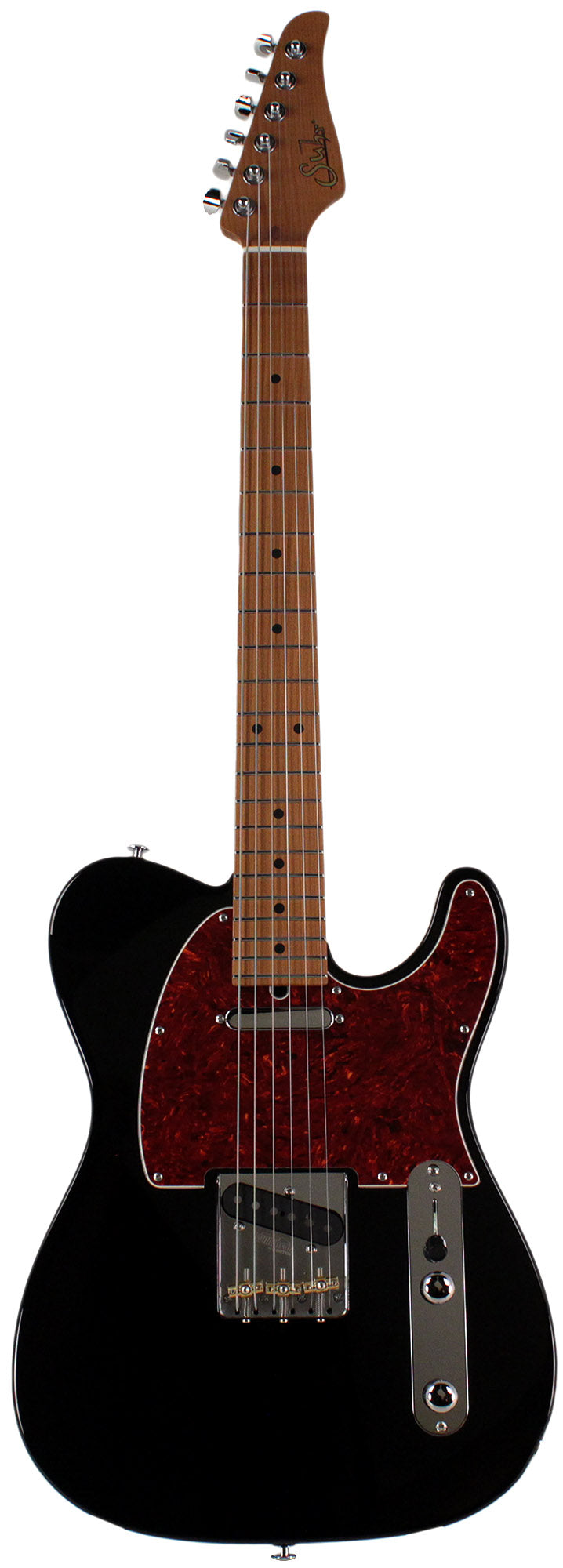 Suhr Select Classic T Guitar, Roasted Neck, Black, Maple