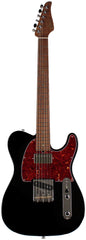 Suhr Select Classic T HS Roasted, Flamed, Swamp Ash, Black, Hardshell