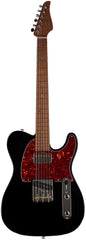Suhr Select Classic T HS Roasted, Flamed, Swamp Ash, Black, Hardshell