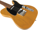 Suhr Select Classic T Roasted, Flamed, Swamp Ash, Butterscotch Blonde