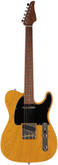 Suhr Select Classic T Roasted, Flamed, Swamp Ash, Butterscotch Blonde, Hardshell