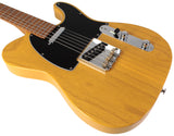 Suhr Select Classic T Roasted, Flamed, Swamp Ash, Butterscotch Blonde, Hardshell