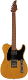 Suhr Select Classic T HS Roasted, Flamed, Swamp Ash, Butterscotch Blonde, Hardshell