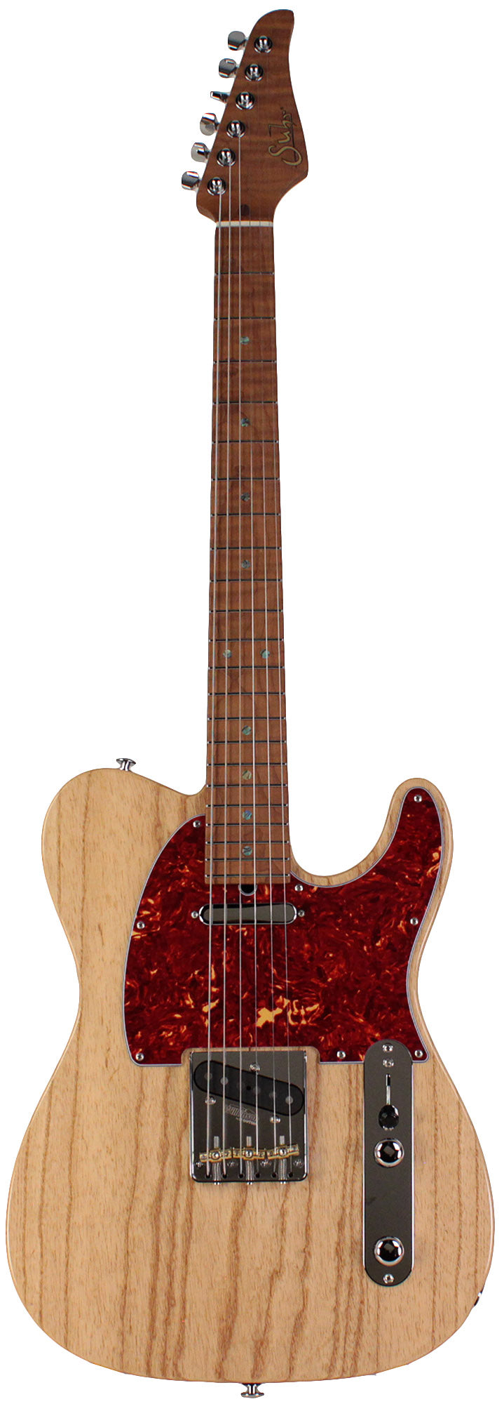 Suhr Select Classic T Roasted, Flamed, Swamp Ash, Natural Burst, Hards