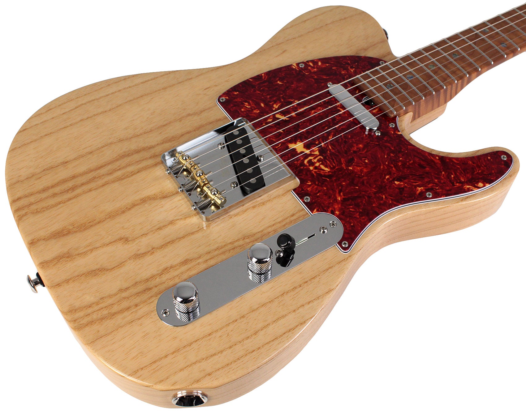 Suhr Select Classic T Roasted, Flamed, Swamp Ash, Natural Burst