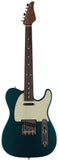 Suhr Select Classic T Guitar, Roasted Flamed Neck, Ocean Turquoise, Rosewood