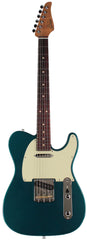 Suhr Select Classic T Guitar, Roasted Flamed Neck, Ocean Turquoise, Rosewood