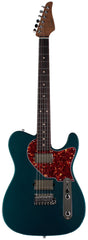 Suhr Classic T HH Roasted Select Guitar, Flamed, Rosewood, Ocean Turquoise