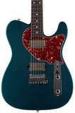 Suhr Classic T HH Roasted Select Guitar, Flamed, Rosewood, Ocean Turquoise