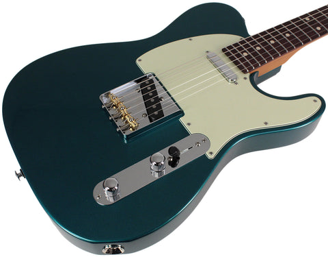 Suhr Select Classic T Guitar, Roasted Neck, Ocean Turquoise, Rosewood