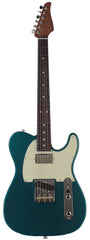 Suhr Classic T HS Roasted Select Guitar, Flamed, Rosewood, Ocean Turquoise
