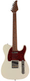 Suhr Select Classic T Guitar, Roasted Flamed Neck, Olympic White