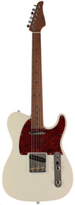 Suhr Select Classic T Guitar, Roasted Flamed Neck, Olympic White