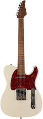 Suhr Select Classic T Roasted, Flamed, Swamp Ash, Olympic White, Hardshell
