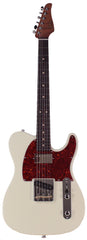Suhr Classic T HS Roasted Select Guitar, Flamed, Rosewood, Olympic White