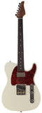 Suhr Classic T HS Roasted Select Guitar, Flamed, Rosewood, Olympic White
