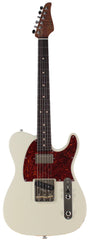 Suhr Classic T HS Roasted Select Guitar, Flamed, Rosewood, Olympic White