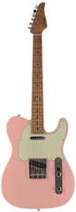 Suhr Select Classic T Guitar, Roasted Flamed Neck, Maple, Shell Pink