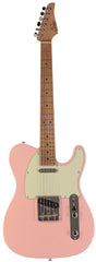 Suhr Select Classic T Guitar, Roasted Flamed Neck, Maple, Shell Pink