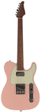 Suhr Classic T HS Roasted Select Guitar, Maple, Shell Pink