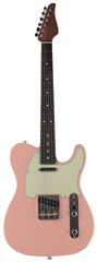 Suhr Classic T Roasted Select Guitar, Flamed, Rosewood, Shell Pink