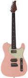 Suhr Classic T HH Roasted Select Guitar, Flamed, Rosewood, Shell Pink