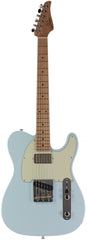 Suhr Select Classic T HS Guitar, Roasted Flamed Neck, Maple, Sonic Blue