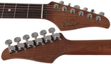 Suhr Select Classic T Guitar, Roasted Body and Neck, Flamed, Rosewood, Sonic Blue