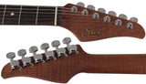Suhr Select Classic T HS Guitar, Roasted Body and Neck, Flamed, Rosewood, Sonic Blue