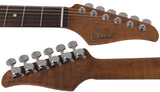 Suhr Classic T Roasted Select Guitar, Flamed, Rosewood, Sonic Blue