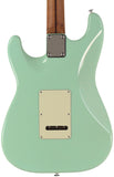 Suhr Select Classic S HSS Guitar, Roasted Flamed Neck, Surf Green, Maple