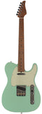 Suhr Select Classic T Guitar, Roasted Flamed Neck, Surf Green