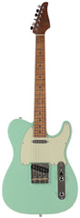 Suhr Classic T Roasted Select Guitar, Maple, Surf Green