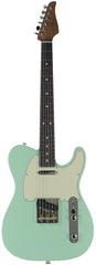 Suhr Classic T Roasted Select Guitar, Flamed, Rosewood, Surf Green