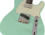 Suhr Select Classic T HS Roasted Body and Neck, Flamed, Rosewood, Surf Green