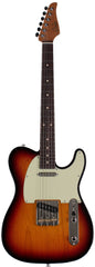 Suhr Select Classic T Guitar, Roasted Neck, 3-Tone Burst, Rosewood